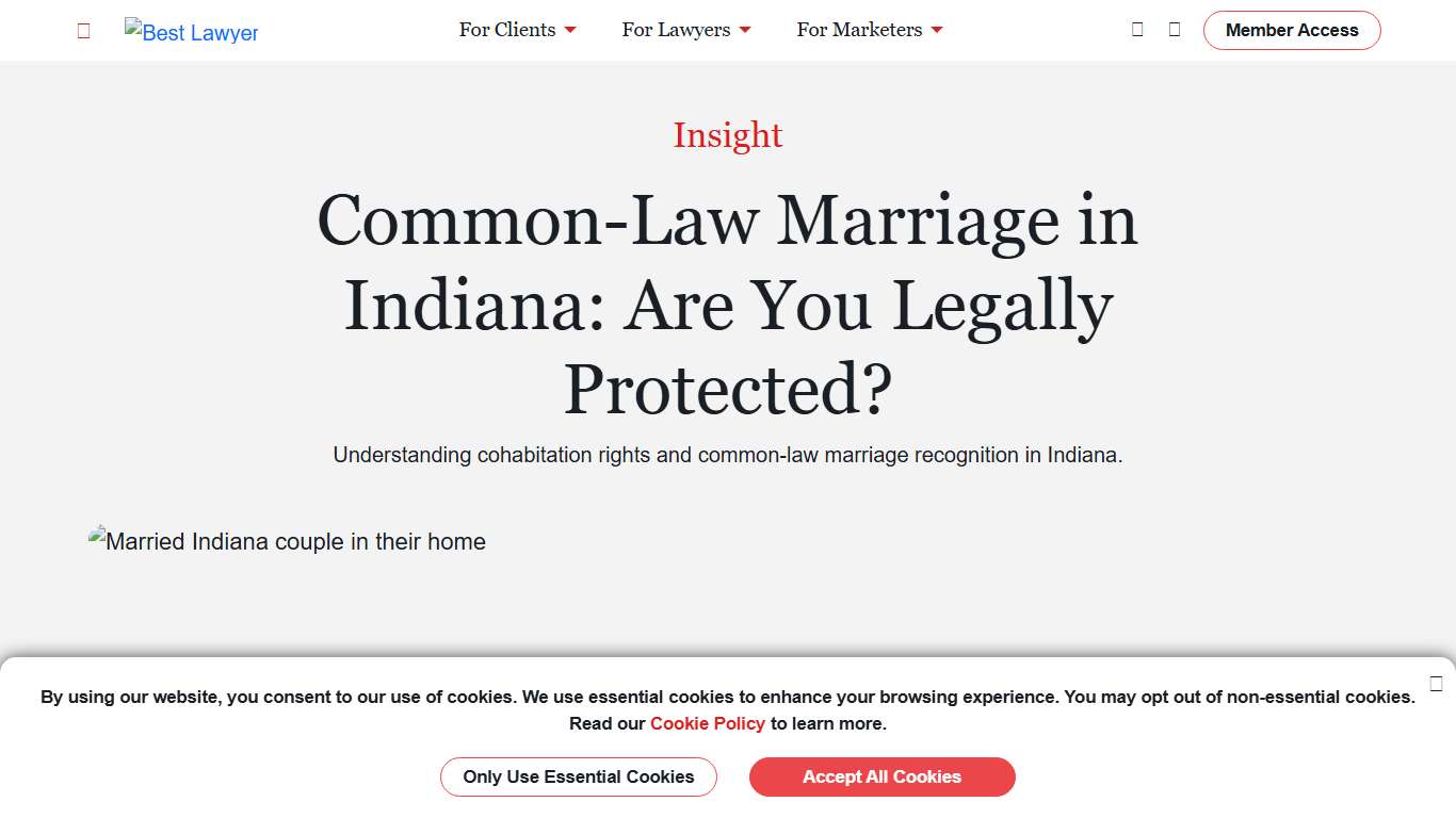 Common Law Marriage Indiana | What You Need to Know