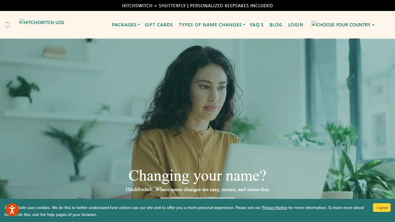 Name Change Services Online | HitchSwitch